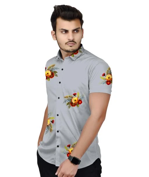 Checkout this latest Shirts
Product Name: *Men's Flower Printed Shirts*
Fabric: Lycra
Sleeve Length: Short Sleeves
Pattern: Printed
Multipack: 1
Sizes:
S (Chest Size: 38 in, Length Size: 27.5 in) 
M (Chest Size: 40 in, Length Size: 28 in) 
L (Chest Size: 40 in, Length Size: 28 in) 
XL (Chest Size: 44 in, Length Size: 28.5 in) 
Country of Origin: India
Easy Returns Available In Case Of Any Issue


Catalog Rating: ★3.8 (114)

Catalog Name: Fancy Ravishing Men Shirts
CatalogID_11751168
C70-SC1206
Code: 373-47531683-999