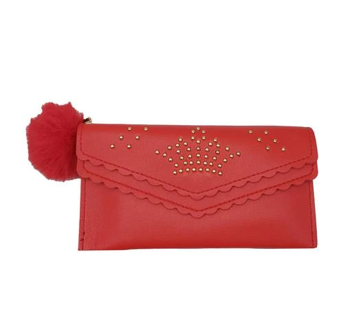 Checkout this latest Clutches (0-500)
Product Name: *Styles Trendy Women Clutches*
Material: Faux Leather/Leatherette
No. of Compartments: 2
Multipack: 1
Sizes: 
Free Size (Length Size: 20 in, Width Size: 10 in) 
Country of Origin: India
Easy Returns Available In Case Of Any Issue


SKU: WL-131-RED
Supplier Name: Smartway Enterprises

Code: 661-47557706-993

Catalog Name: Fancy Modern Women Clutches
CatalogID_11758824
M09-C27-SC5070