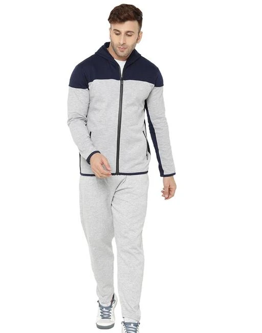 Fcity In Chkokko Fleece Zipper Long Sleeve Hooded Men Tracksuit