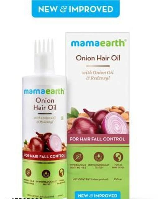 Checkout this latest Herbal Oil
Product Name: *MamaEarth Onion Hair Oil for Hair Regrowth & Hair Fall Control 150ml Hair Oil  (150 ml)*
Product Name: MamaEarth Onion Hair Oil for Hair Regrowth & Hair Fall Control 150ml Hair Oil  (150 ml)
Brand Name: Mamaearth
Multipack: 1
Flavour: Onion
Country of Origin: India
Easy Returns Available In Case Of Any Issue


Catalog Rating: ★3.7 (119)

Catalog Name: Shivam Supplier Premium Replenshing Herbal Oil
CatalogID_11767334
C166-SC2033
Code: 332-47585206-993