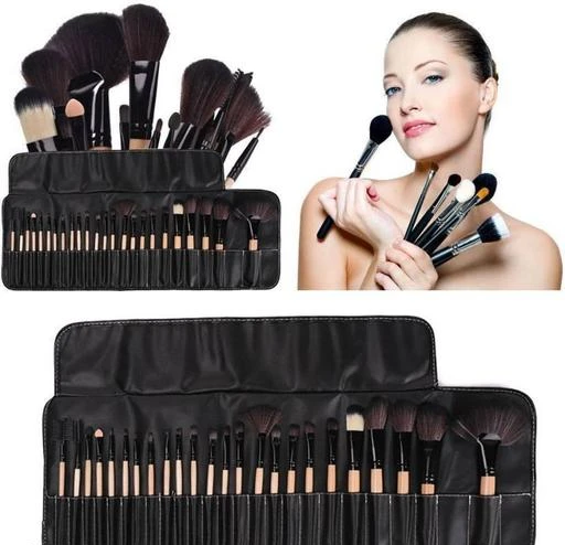 Makeup Brush Case - Black - Beauty all