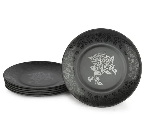 Checkout this latest Plates
Product Name: *KLAIR Melamin Floral Quarter Plates (Pack Of 6) (Microwave Safe)(Black)*
Material: Melamine
Dishware Feature: Microwave Safer
Type: Reusable
Product Breadth: 8 Inch
Product Height: 1 Inch
Product Length: 1 Inch
Thermal Resistant, Break& Chip Resistant, Easy to Clean, Smooth Surface, Dishwasher Safe , Scratch Resistant, light weight, Stackable, Food Grade 100% Hygienic , Recyclable, 100% Vegetarian Bone Ash Free, Extra Strong.
Country of Origin: India
Easy Returns Available In Case Of Any Issue


SKU: NVK0013K
Supplier Name: NEW VOGUE KNITS

Code: 444-47680041-0511

Catalog Name: Classic Plates
CatalogID_11797669
M08-C23-SC2068