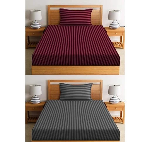 Checkout this latest Bedsheets_0-500
Product Name: *Ravishing Bedsheets*
Fabric: Cotton
Type: Flat Sheets
Quality: Superfine
No. Of Pillow Covers: 2
Ideal For: Adult
Thread Count: 210
Multipack: 2
NEW LEAF® 210 TC Glace Cotton Satin Stripes/Lining Combo of 2 Plain Bedsheets for Single Bed with 2 Pillow Covers for Home-Hotels-Guest House-Grey and Maroon
Country of Origin: India
Easy Returns Available In Case Of Any Issue


SKU: EdW9hLRH
Supplier Name: Radhe Krishna Furnishings

Code: 195-47973451-9921

Catalog Name: Alluring Bedsheets
CatalogID_11887789
M08-C24-SC2530