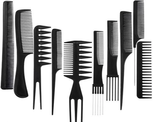 Checkout this latest Hair Combs
Product Name: *Fancy Hair Combs *
Product Name: Fancy Hair Combs 
Material: Plastic
Multipack: 10
Country of Origin: India
Easy Returns Available In Case Of Any Issue


Catalog Rating: ★3.8 (85)

Catalog Name:  Proffesional Collection Hair Combs
CatalogID_11904165
C50-SC1815
Code: 951-48029974-992