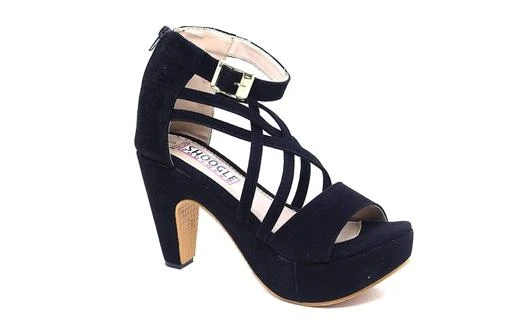 Checkout this latest Heels
Product Name: *Black Solid High Heel For Women*
Material: Synthetic
Sole Material: Pvc
Pattern: Solid
Net Quantity (N): 1
Shoogle Footwear provides best in class fashion sandals for women in variety of color, designs and amazing fabric and materials. We boast of our quality at the price what we charge for and we guarantee you will love what you get against the amount you spend for each of our designer’s footwear.
Sizes: 
IND-7 (Foot Length Size: 24 cm, Foot Width Size: 7.5 cm) 
Country of Origin: India
Easy Returns Available In Case Of Any Issue


SKU: 180-024-BLACK
Supplier Name: Shoogle Footwear

Code: 064-48200095-9901

Catalog Name: Gorgeous Women Heels
CatalogID_11955316
M09-C30-SC2173
.