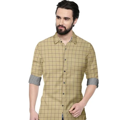 Checkout this latest Shirts
Product Name: *Elite Fabulous Men's Shirts*
Fabric: Cotton Blend
Sleeve Length: Long Sleeves
Pattern: Checked
Multipack: 1
Sizes:
S (Chest Size: 38 in, Length Size: 27 in) 
M (Chest Size: 40 in, Length Size: 28 in) 
L (Chest Size: 42 in, Length Size: 29 in) 
XL (Chest Size: 44 in, Length Size: 30 in) 
Country of Origin: India
Easy Returns Available In Case Of Any Issue


Catalog Rating: ★3.8 (95)

Catalog Name: Elite Fabulous Men's Shirts
CatalogID_704988
C70-SC1206
Code: 654-4832089-2511