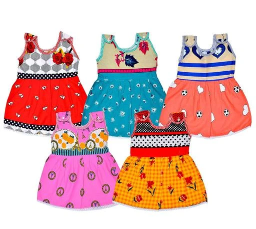 Checkout this latest Frocks & Dresses
Product Name: *BREEZEWAY Girl’s Frocks clothing,  girl Frock Cloth set combo, gown midi / Cloth fancy, Hosiery soft cotton material button type, Stylish knee frock Printed casual Dress (Pack of 5 )*
Fabric: Cotton
Pattern: Printed
Multipack: Pack Of 5
Sizes: 
3-6 Months, 0-3 Months
100% Cotton Girls Frock Combo Pack with quality cloth
Cotton keeps baby comfy
Soft fabrics well suited for babies skin
Attractive colors and design
Print /color will be supplied as per availability
Country of Origin: India
Easy Returns Available In Case Of Any Issue


Catalog Rating: ★3.5 (39)

Catalog Name: Pretty Stylus Girls Frocks
CatalogID_12032583
C62-SC1141
Code: 193-48453857-888
