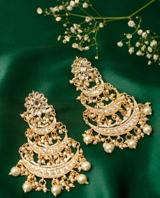 Checkout this latest Earrings & Studs
Product Name: *New Earrings & Studs*
Base Metal: Alloy
Plating: Gold Plated
Stone Type: Kundan
Sizing: Non-Adjustable
Type: Chandbalis
Multipack: 1
Country of Origin: India
Easy Returns Available In Case Of Any Issue


SKU: D592Gw 
Supplier Name: Vatsalya Creation

Code: 442-48647344-9911

Catalog Name: Styles Earrings & Studs
CatalogID_12093648
M05-C11-SC1091