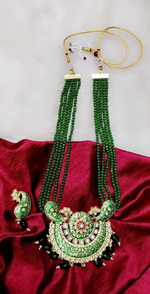 Checkout this latest Jewellery Set
Product Name: *Shimmering Graceful Women Jewellery Set*
Base Metal: Brass
Plating: Gold Plated
Stone Type: Kundan
Type: Necklace and Earrings
Multipack: 1
Country of Origin: India
Easy Returns Available In Case Of Any Issue


SKU: Necklace315/6
Supplier Name: NEIWAL ASSOCIATES

Code: 085-48651496-059

Catalog Name: Shimmering Graceful Women Jewellery Set
CatalogID_12095103
M05-C11-SC1093
.