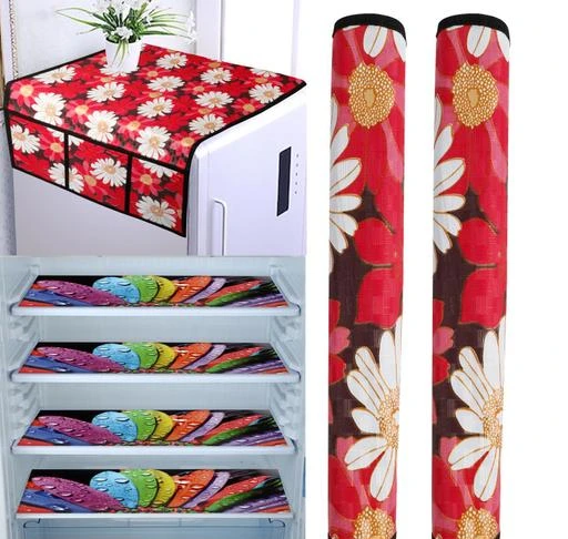 Checkout this latest Fridge Combos_0-500
Product Name: *Trendy Appliance Fridge Covers*
Material: Pvc
Size ( WX H) - Fridge Top Cover :46 in  X21 in Fridge Mat -17 in X 11 in   Fridge Handle Cover - 13 in  X 6 in 
Description : It Has 1 Piece of Fridge Top Cover With 6 Utility Pockets 4 Pieces Of Fridge Mats With 2 Pieces Of Fridge Handle Cover 
Work : Printed
Country of Origin: India
Easy Returns Available In Case Of Any Issue


Catalog Rating: ★4.3 (69)

Catalog Name: Trendy Appliance Fridge Covers Vol 2
CatalogID_713708
C131-SC1623
Code: 632-4882681-984