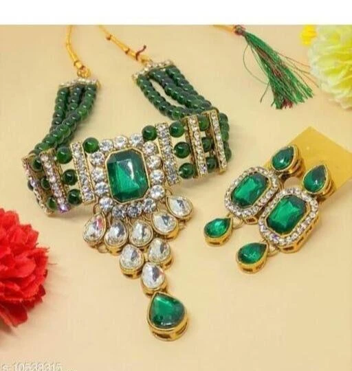 Checkout this latest Jewellery Set
Product Name: *Princess Fancy Jewellery Sets*
Base Metal: Alloy
Plating: Copper Plated
Stone Type: Artificial Stones
Type: Haram and Earrings
Multipack: 3
Country of Origin: India
Easy Returns Available In Case Of Any Issue


SKU: LG5002
Supplier Name: L.G.FESHAN

Code: 081-48896597-999

Catalog Name: Princess Fancy Jewellery Sets
CatalogID_12170820
M05-C11-SC1093