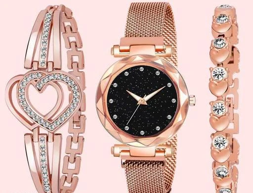fcity.in - Fabulous Women Rose Gold Stainless Steel Analog Watch ...