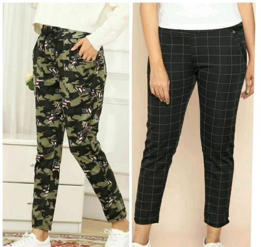 Checkout this latest Women Trousers
Product Name: *Elegant Trendy Women's Trouser & Track Pant *
Fabric: Polycotton
Pattern: Printed
Multipack: 2
Sizes: 
28, 30, 32, 34, Free Size
Country of Origin: India
Easy Returns Available In Case Of Any Issue


Catalog Rating: ★3.8 (353)

Catalog Name: Elegant Trendy Women's Trouser & Track Pant Vol 2
CatalogID_723559
C79-SC1034
Code: 514-4941974-1311