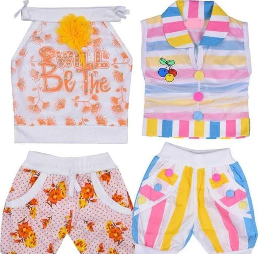 Checkout this latest Clothing Set
Product Name: *Tinkle Stylus Girls Top & Bottom Sets*
Top Fabric: Cotton
Bottom Fabric: Cotton
Sleeve Length: Sleeveless
Top Pattern: Printed
Bottom Pattern: Printed
Sizes:
0-3 Months, 0-6 Months, 3-6 Months, 6-9 Months
Country of Origin: India
Easy Returns Available In Case Of Any Issue


SKU: SC-SKIL/B/ORNG
Supplier Name: Dm enterprises

Code: 063-49461653-997

Catalog Name: Tinkle Stylus Girls Top & Bottom Sets
CatalogID_12336092
M10-C32-SC1147