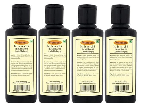 Checkout this latest Herbal Oil
Product Name: *Premium Khadi Amla & Bhringraj Hair oil 210ml (Pack of 4)*
Product Name: Premium Khadi Amla & Bhringraj Hair oil 210ml (Pack of 4)
Brand Name: Khadi Herbal
Multipack: 1
Flavour: Tea Tree
Country of Origin: India
Easy Returns Available In Case Of Any Issue


Catalog Rating: ★3.4 (5)

Catalog Name: Khadi Herbal Proffesional Proctective Herbal Oil
CatalogID_12485883
C166-SC2033
Code: 713-49957531-0001