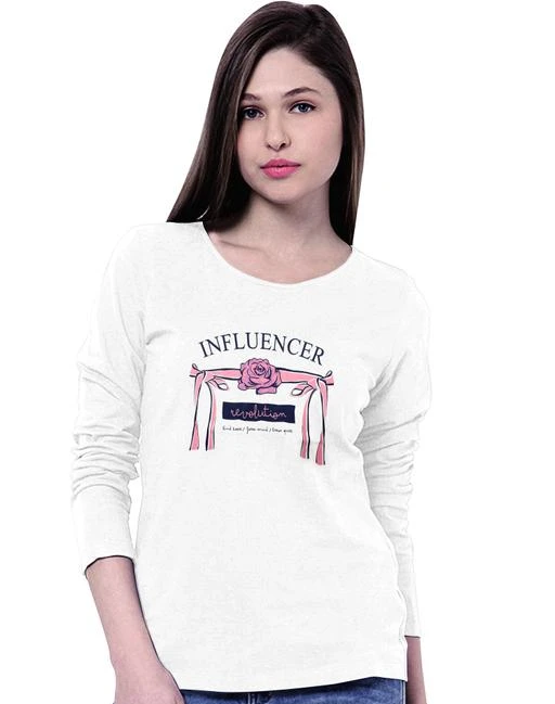 Checkout this latest Tshirts
Product Name: *Comfy Feminine Women Tshirts *
Fabric: Cotton
Sleeve Length: Long Sleeves
Pattern: Embellished
Multipack: 1
Sizes:
M (Bust Size: 36 in, Length Size: 28 in) 
L (Bust Size: 38 in, Length Size: 29 in) 
XL (Bust Size: 40 in, Length Size: 30 in) 
Country of Origin: India
Easy Returns Available In Case Of Any Issue


Catalog Rating: ★3.8 (5)

Catalog Name: Comfy Glamorous Women Tshirts 
CatalogID_12493069
C79-SC1021
Code: 942-49979399-9921