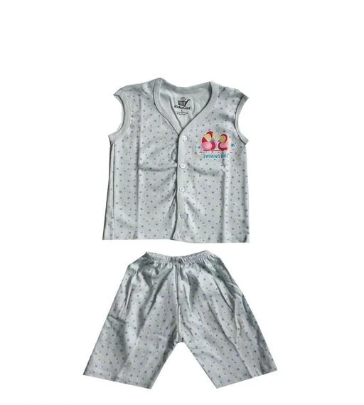 Checkout this latest Clothing Set
Product Name: *Cute Fancy Boys Top & Bottom Sets*
Top Fabric: Cotton
Bottom Fabric: Cotton
Sleeve Length: Sleeveless
Top Pattern: Printed
Bottom Pattern: Printed
Multipack: Single
Sizes:
0-6 Months (Top Chest Size: 9 in, Top Length Size: 11 in, Bottom Waist Size: 14 in, Bottom Length Size: 7 in) 
6-12 Months (Top Chest Size: 10 in, Top Length Size: 12 in, Bottom Waist Size: 15 in, Bottom Length Size: 8 in) 
12-18 Months (Top Chest Size: 11 in, Top Length Size: 13 in, Bottom Waist Size: 16 in, Bottom Length Size: 9 in) 
18-24 Months (Top Chest Size: 12 in, Top Length Size: 14 in, Bottom Waist Size: 18 in, Bottom Length Size: 10 in) 
Country of Origin: India
Easy Returns Available In Case Of Any Issue


SKU: KC00BS01
Supplier Name: SHAKTI RETAIL

Code: 122-50031070-993

Catalog Name: Agile Fancy Boys Top & Bottom Sets
CatalogID_12507809
M10-C32-SC1182