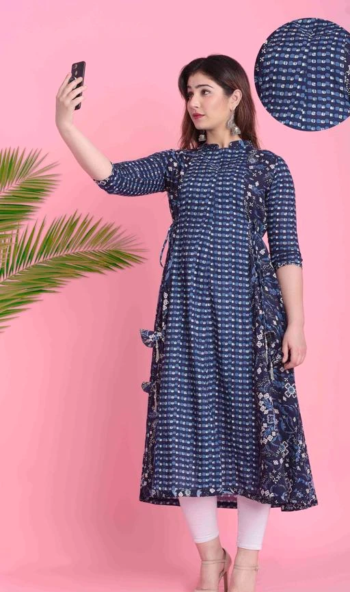 Checkout this latest Kurtis
Product Name: *Divena Women's Cotton Geometric Printed Flared Kurti*
Fabric: Cotton
Sleeve Length: Three-Quarter Sleeves
Pattern: Printed
Combo of: Single
Sizes:
XS (Bust Size: 36 in, Size Length: 39 in) 
S (Bust Size: 38 in, Size Length: 39 in) 
M (Bust Size: 40 in, Size Length: 39 in) 
L (Bust Size: 42 in, Size Length: 39 in) 
XL (Bust Size: 44 in, Size Length: 39 in) 
XXL, XXXL, 4XL, 5XL, 6XL, 7XL
Easy Returns Available In Case Of Any Issue


SKU: DK0530
Supplier Name: DDRPL

Code: 868-5015294-0252

Catalog Name: Divena Women's Cotton Printed Flared Kurtis
CatalogID_736425
M03-C03-SC1001
