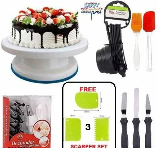 Buy CALANDIS 15 Pieces Cake Decorating Tools 2 Couplers for Cupcake Cookie  Icing Baking Online at Low Prices in India - Amazon.in