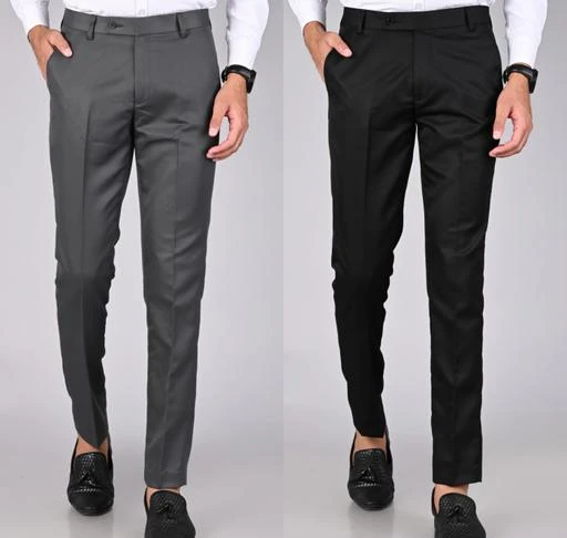 Buy Cliths Men Solid Slim Fit Formal Trouser - Multi Online at Low Prices  in India - Paytmmall.com