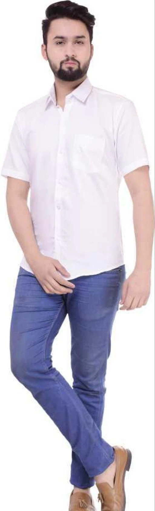 Checkout this latest Shirts
Product Name: *Elite Elegant Men's Shirts*
Fabric: Cotton
Sleeve Length: Short Sleeves
Pattern: Solid
Net Quantity (N): 1
Sizes:
M (Chest Size: 40 in, Length Size: 28 in) 
L (Chest Size: 42 in, Length Size: 29 in) 
XL (Chest Size: 44 in, Length Size: 30 in) 
XXL (Chest Size: 46 in, Length Size: 31 in) 
Easy Returns Available In Case Of Any Issue


SKU: DS13_White
Supplier Name: VINAY_ENTPR001

Code: 862-5030774-927

Catalog Name: Elite Elegant Men's Shirts
CatalogID_739253
M06-C14-SC1206