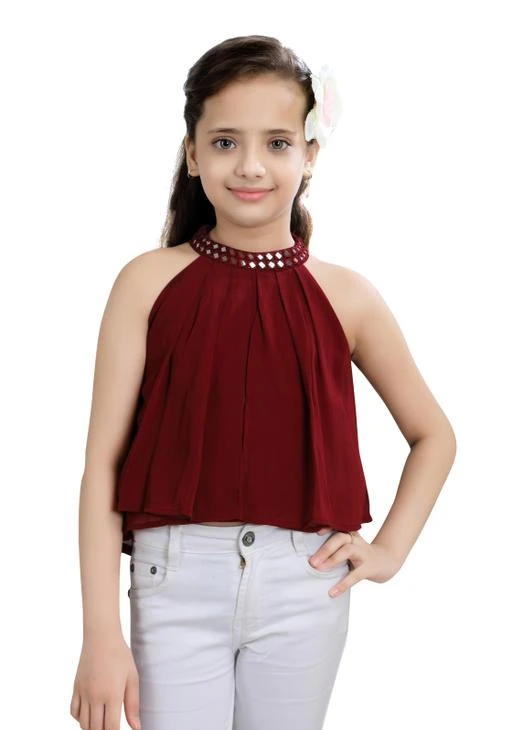 Party wear clearance top girls