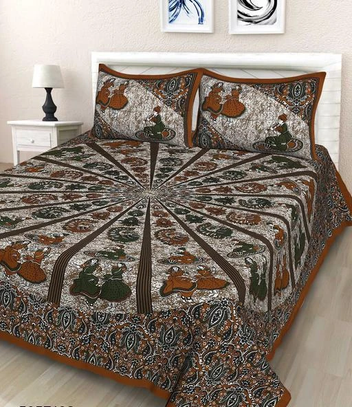 Checkout this latest Bedsheets_500-1000
Product Name: *Trendy Cotton 100 X 90 Double Bedsheets*
Fabric: Cotton
No. Of Pillow Covers: 2
Thread Count: 110
Multipack: Pack Of 1
Sizes:
Queen (Length Size: 100 in Width Size: 90 in Pillow Length Size: 27 in Pillow Width Size: 17 in) 
Country of Origin: India
Easy Returns Available In Case Of Any Issue


Catalog Rating: ★4 (78)

Catalog Name: Trendy Cotton 100 X 90 Double Bedsheets Vol 1
CatalogID_744135
C53-SC1101
Code: 353-5057493-168