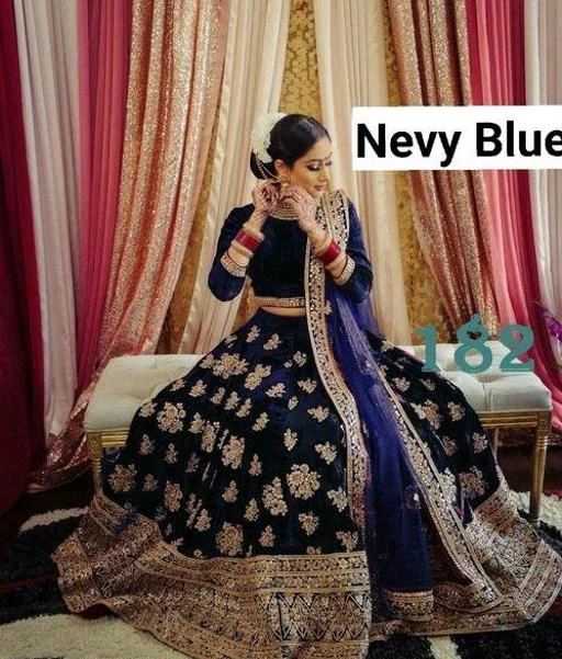 Checkout this latest Lehenga
Product Name: *Aakarsha Fashionable Women Lehenga*
Topwear Fabric: Velvet
Bottomwear Fabric: Velvet
Dupatta Fabric: Net
Set type: Choli And Dupatta
Top Print or Pattern Type: Embroidered
Bottom Print or Pattern Type: Embroidered
Dupatta Print or Pattern Type: Lace
Sizes: 
Free Size (Lehenga Waist Size: 44 in, Lehenga Length Size: 42 in, Duppatta Length Size: 2 in) 
Country of Origin: India
Easy Returns Available In Case Of Any Issue


Catalog Rating: ★4 (89)

Catalog Name: Aakarsha Fashionable Women Lehenga
CatalogID_12683431
C74-SC1005
Code: 228-50611901-0003