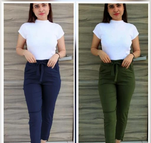 Checkout this latest Trousers & Pants
Product Name: *Urbane Modern Women Women Trousers *
Fabric: Cotton Blend
Sizes: 
26 (Waist Size: 26 in, Length Size: 38 in) 
28 (Waist Size: 28 in, Length Size: 38 in) 
30 (Waist Size: 30 in, Length Size: 38 in) 
32 (Waist Size: 32 in, Length Size: 38 in) 
Country of Origin: India
Easy Returns Available In Case Of Any Issue


SKU: mFd6vTcB
Supplier Name: S.K. ENTERPRISES

Code: 715-50753350-9941

Catalog Name: Urbane Modern Women Women Trousers 
CatalogID_12727953
M04-C08-SC1034