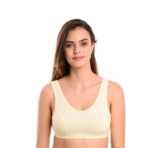Checkout this latest Bra
Product Name: *Sassy Women Sports Bra*
Fabric: Cotton Blend
Print or Pattern Type: Solid
Padding: Non Padded
Type: Sports Bra
Wiring: Non Wired
Seam Style: Seamed
Net Quantity (N): 1
Sizes:
28B (Underbust Size: 32 in, Overbust Size: 30 in) 
30B (Underbust Size: 34 in, Overbust Size: 32 in) 
32B (Underbust Size: 36 in, Overbust Size: 34 in) 
34B (Underbust Size: 38 in, Overbust Size: 36 in) 
36B (Underbust Size: 40 in, Overbust Size: 38 in) 
38B (Underbust Size: 42 in, Overbust Size: 40 in) 
40B (Underbust Size: 44 in, Overbust Size: 42 in) 
Country of Origin: India
Easy Returns Available In Case Of Any Issue


SKU: TP_BB_LEMON
Supplier Name: TEENPLUS

Code: 021-50790574-991

Catalog Name: Fancy Women Sports Bra
CatalogID_12738867
M04-C54-SC1409