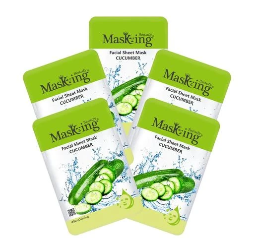 Checkout this latest Masks
Product Name: *Masking Beauty Facial Sheet Mask of Cucumber Extract Ideal for Women & Men, 20ml each (Pack of 5)*
Product Name: Masking Beauty Facial Sheet Mask of Cucumber Extract Ideal for Women & Men, 20ml each (Pack of 5)
Type: Sheet Masks
Multipack: 1
Country of Origin: India
Easy Returns Available In Case Of Any Issue


SKU: MK601-PACKOF5
Supplier Name: MasKing

Code: 452-50858775-544

Catalog Name:  Sensational Moisturizing Face Masks
CatalogID_12759633
M07-C21-SC2014