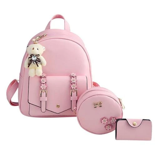 Checkout this latest Backpacks
Product Name: *Voguish Classy Women Backpacks*
Material: PU
No. of Compartments: 2
Pattern: Embellished
Multipack: 1
Sizes:
Free Size (Length Size: 12 in, Width Size: 10 in) 
Country of Origin: India
Easy Returns Available In Case Of Any Issue


SKU: PINK011
Supplier Name: AK ENTERPRISES16

Code: 993-50905112-9951

Catalog Name: Graceful Stylish Women Backpacks
CatalogID_12773933
M09-C27-SC5081