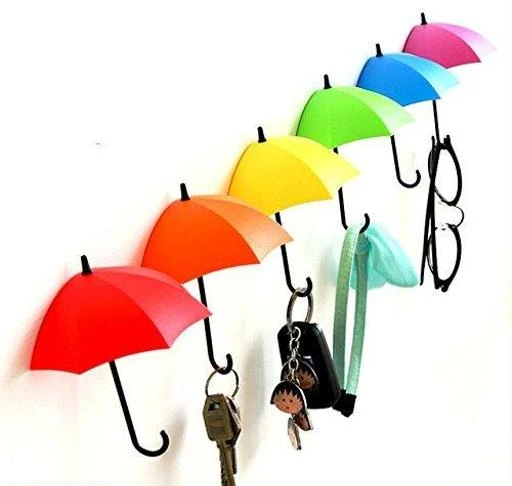 Checkout this latest Key Holders
Product Name: *Plastic Umbrella Key Hat Wall Multipurpose Holder Hanger Hooks, pack of 06 Pieces, Multicolour*
Material: Plastic
Color: Multi
Multipack: 3
Country of Origin: India
Easy Returns Available In Case Of Any Issue


SKU: Peal Colorful Umbrella Wall Rack Key Holder Key Hanger Wall Key Set of 6
Supplier Name: INNOVATIVE ENTERPRICE

Code: 091-51032386-9911

Catalog Name: Alluring Key Holders
CatalogID_12816900
M08-C25-SC2483