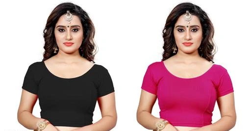 Checkout this latest Blouses
Product Name: *Latest Women Blouses*
Fabric: Lycra
Fabric: Lycra
Sleeve Length: Short Sleeves
Pattern: Self-Design
women blouses::Cotton lycra blouses::blouses for womens party::readymade blouse::blouse disign 
Sizes: 
32 Alterable (Bust Size: 32 in, Length Size: 14 in, Shoulder Size: 12 in) 
40 Alterable (Bust Size: 40 in, Length Size: 15 in, Shoulder Size: 13 in) 
36 Alterable (Bust Size: 36 in, Length Size: 15 in, Shoulder Size: 13 in) 
Country of Origin: India
Easy Returns Available In Case Of Any Issue


Catalog Rating: ★4.1 (31)

Catalog Name: Latest Women Blouses
CatalogID_12861314
C74-SC1007
Code: 934-51177136-995