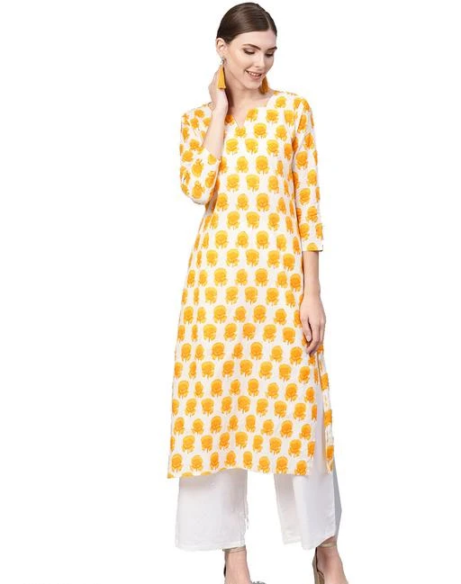 Checkout this latest Kurtis
Product Name: *Women's Printed White Cotton Kurti*
Fabric: Cotton
Sleeve Length: Three-Quarter Sleeves
Pattern: Printed
Combo of: Single
Sizes:
S (Bust Size: 38 in, Size Length: 46 in) 
M (Bust Size: 40 in, Size Length: 46 in) 
Country of Origin: India
Easy Returns Available In Case Of Any Issue


SKU: VCK1149_101
Supplier Name: VIVAANTA FASHION LLP

Code: 564-5134934-2721

Catalog Name: Vaamsi Women's Printed Cotton Kurtis
CatalogID_758000
M03-C03-SC1001