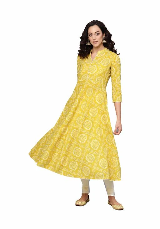 Checkout this latest Kurtis
Product Name: *Women's Printed Cotton Anarkali Kurti*
Fabric: Cotton
Sleeve Length: Three-Quarter Sleeves
Pattern: Printed
Combo of: Single
Sizes:
S (Bust Size: 38 in, Size Length: 46 in) 
Easy Returns Available In Case Of Any Issue


SKU: VCK1179_101
Supplier Name: VIVAANTA FASHION LLP

Code: 564-5138307-6501

Catalog Name: Vaamsi Women's Cotton Floral Printed Kurtis
CatalogID_758601
M03-C03-SC1001