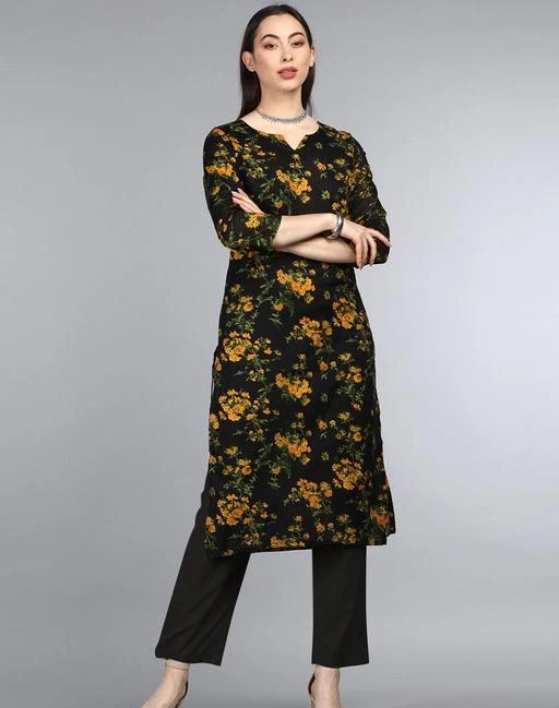 Checkout this latest Kurtis
Product Name: *Women's Printed Black Cotton Kurti*
Fabric: Cotton
Sleeve Length: Three-Quarter Sleeves
Pattern: Printed
Combo of: Single
Sizes:
S (Bust Size: 38 in, Size Length: 46 in) 
M (Bust Size: 40 in, Size Length: 46 in) 
4XL (Bust Size: 50 in, Size Length: 46 in) 
Country of Origin: India
Easy Returns Available In Case Of Any Issue


SKU: VCK1193_101
Supplier Name: VIVAANTA FASHION LLP

Code: 564-5138738-6501

Catalog Name: Vaamsi Women's Cotton Floral Printed Kurtis
CatalogID_758678
M03-C03-SC1001