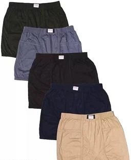 DG MAXX MEN TRUNKS (PACK OF 3)(COMBED COTTON,INTERLOCK)(COLOR MAY VARY)