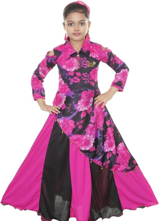 Checkout this latest Ethnic Gowns
Product Name: *Princess Elegant Kids Girls Ethnic Gown*
Fabric: Nylon
Sleeve Length: Three-Quarter Sleeves
Pattern: Printed
Net Quantity (N): 1
MRM CREATION present this exclusive Designer collection party wear for girls . In this kids girl clothing set contents with a fabulas western wear dress .The outstanding partywear features Handcrafted with beautiful Look . this dress are quite comfortable to wear and skin friendly as well. It will give your princess fabulous western look. So, grab this limited edition and make you little girl center of attraction this festive season.
Sizes: 
4-5 Years, 5-6 Years, 6-7 Years, 7-8 Years, 8-9 Years, 9-10 Years
Country of Origin: India
Easy Returns Available In Case Of Any Issue


SKU: (MRM083)
Supplier Name: MRM CREATION

Code: 763-51947919-999

Catalog Name: Princess Elegant Kids Girls Ethnic Gown
CatalogID_13092287
M10-C32-SC1400