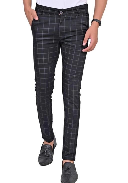 Suit trousers Skinny Fit  GreyChecked  Men  HM IN