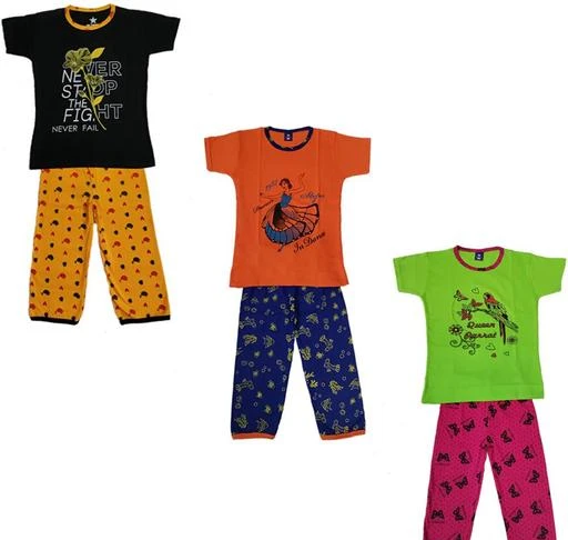 Checkout this latest Clothing Set
Product Name: *Tinkle Fancy Girls Clothing Set*
Top Fabric: Cotton
Bottom Fabric: Cotton
Sleeve Length: Short Sleeves
Top Pattern: Printed
Bottom Pattern: Printed
Multipack: Pack Of 3
Add-Ons: Pant
Sizes:
1-2 Years, 2-3 Years, 3-4 Years (Top Chest Size: 20 in, Top Length Size: 16 in, Bottom Waist Size: 15 in, Bottom Length Size: 18 in) 
4-5 Years (Top Chest Size: 20 in, Top Length Size: 16 in, Bottom Waist Size: 15 in, Bottom Length Size: 18 in) 
5-6 Years (Top Chest Size: 22 in, Top Length Size: 17 in, Bottom Waist Size: 17 in, Bottom Length Size: 19 in) 
6-7 Years (Top Chest Size: 24 in, Top Length Size: 18 in, Bottom Waist Size: 18 in, Bottom Length Size: 20 in) 
7-8 Years (Top Chest Size: 26 in, Top Length Size: 20 in, Bottom Waist Size: 20 in, Bottom Length Size: 21 in) 
Country of Origin: India
Easy Returns Available In Case Of Any Issue


SKU: PRETTY-UNIQUE-KIDS-GIRLS-TOP-PANT-B1-O7-GR8-NK TRENDZ
Supplier Name: NK Trendz

Code: 177-52459846-9911

Catalog Name: Tinkle Fancy Girls Clothing Set
CatalogID_13252914
M10-C32-SC1147