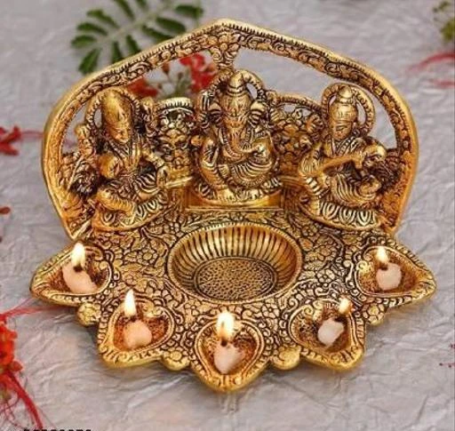 Checkout this latest Idols & Figurines
Product Name: *Laxmi Ganesh Sarawati With 5 Diya Set For Home,Temple,Office And Gifting Purpose Luck, Happiness and Prosperity Metal Size L-B-H-20x13x12.5 cm *
Material: Metal
Type: Ganesh Idol
Multipack: 1
Country of Origin: India
Easy Returns Available In Case Of Any Issue


Catalog Name: Fashionable Idols & Figurines
CatalogID_13292092
Code: 000-52583270

.