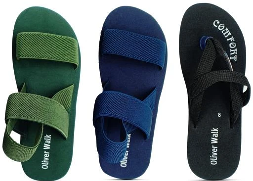 Mens deals slippers combo