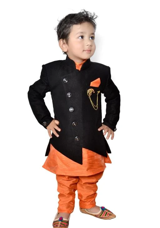 Checkout this latest Sherwanis
Product Name: *Tinkle Fancy Kids Boys Sherwanis*
Pattern: Solid
Net Quantity (N): 1
Sizes: 
6-12 Months, 1-2 Years, 2-3 Years, 3-4 Years, 4-5 Years
Country of Origin: India
Easy Returns Available In Case Of Any Issue


SKU: S-CUT ( Orange )
Supplier Name: Virat Fashions

Code: 833-52709630-998

Catalog Name: Princess Funky Kids Boys Sherwanis
CatalogID_13331666
M10-C32-SC1172