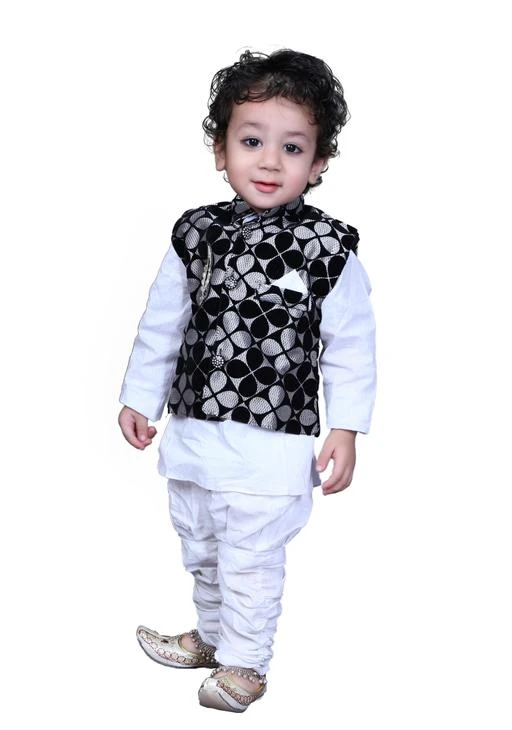 Checkout this latest Sherwanis
Product Name: *Boys White Cotton Blend Sherwanis Pack Of 1*
Pattern: Self-Design
Net Quantity (N): 1
Sizes: 
6-12 Months, 1-2 Years, 2-3 Years, 3-4 Years, 4-5 Years
Country of Origin: India
Easy Returns Available In Case Of Any Issue


SKU: EG51Bh19
Supplier Name: Virat Fashions

Code: 252-52714641-996

Catalog Name: Cute Classy Kids Boys Sherwanis
CatalogID_13333312
M10-C32-SC1172