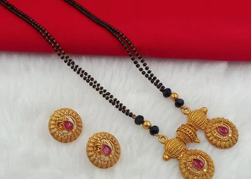 Matte hot sale finish mangalsutra