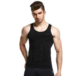 Buy ZURU BUNCH Men's Slimming Body Shaper Vest Shirt Abs Abdomen