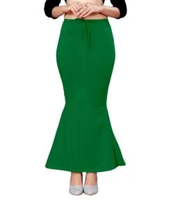 Greciilooks Women's Lycra Cotton Saree Shapewear Petticoat, Stretchable, Thigh & Hip Shaper, Women Saree Silhouette Shapewear