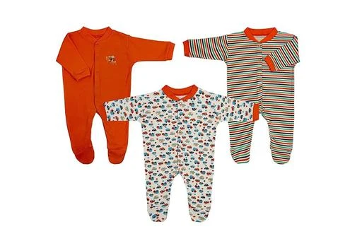Checkout this latest Onesies & Rompers
Product Name: *TiniBerry New Born Baby Multi-Color Long Sleeve Cotton Sleep Suit Romper for Boys and Girls Set of 3 *
Fabric: Cotton
Sleeve Length: Long Sleeves
Pattern: Solid
Net Quantity (N): 3
Brand: TiniBerry Care Instructions: Machine Wash Material :- 100% Premium Super-Comfy Cotton ; Color :- Multicolor Neck :- Round and Full Sleeve Pattern : Printed and Clouser Type : Front Open Buttoned Care Instructions : Easy Hand Wash and Machine Wash Package Content :- Set of 3 Sleepsuit
Sizes: 
0-3 Months, 3-6 Months, 6-9 Months, 9-12 Months, 12-18 Months
Country of Origin: India
Easy Returns Available In Case Of Any Issue


SKU: orange Rompers 
Supplier Name: TiniBerry

Code: 654-53076395-9921

Catalog Name: Princess Comfy Boys Onesies & Rompers
CatalogID_13449751
M10-C33-SC1184