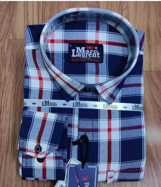Checkout this latest Shirts
Product Name: *Premium Cotton check shirt for men, Single pocket, Full sleeves vol2*
Fabric: Cotton
Sleeve Length: Long Sleeves
Pattern: Checked
Multipack: 1
Sizes:
M (Chest Size: 41 in, Length Size: 29 in) 
L (Chest Size: 44 in, Length Size: 30 in) 
XL (Chest Size: 46 in, Length Size: 31 in) 
XXL (Chest Size: 49 in, Length Size: 32 in) 
Country of Origin: INDIA
Easy Returns Available In Case Of Any Issue


Catalog Rating: ★4 (83)

Catalog Name: Classy Designer Men Shirts
CatalogID_13467028
C70-SC1206
Code: 293-53130108-9931